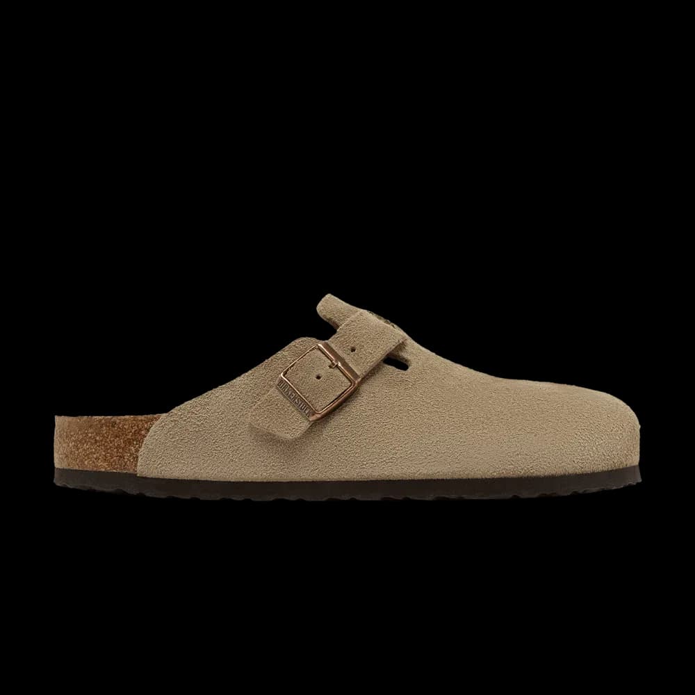 Birkenstock Boston Soft Footbed Taupe - Regular