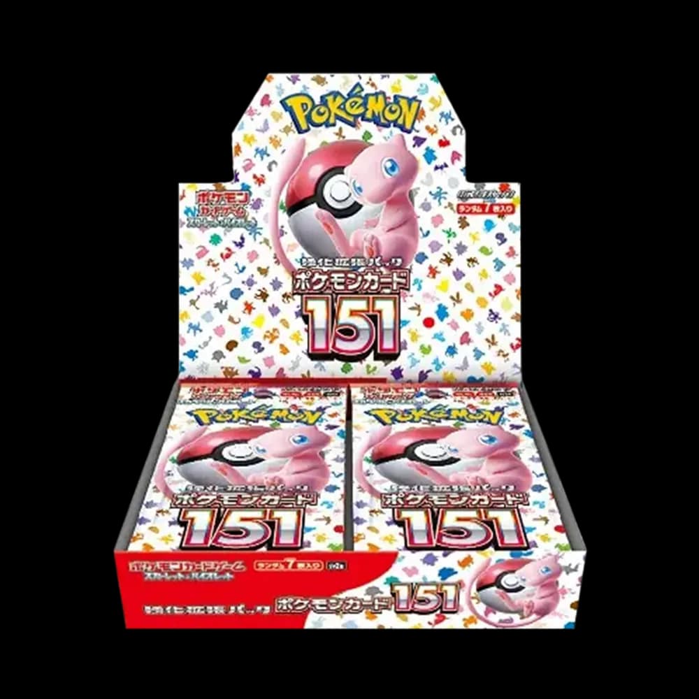 Pokemon TCG Scarlet & Violet Enhanced Expansion Pack Pokemon Card 151 Box (Japanese Ver.)