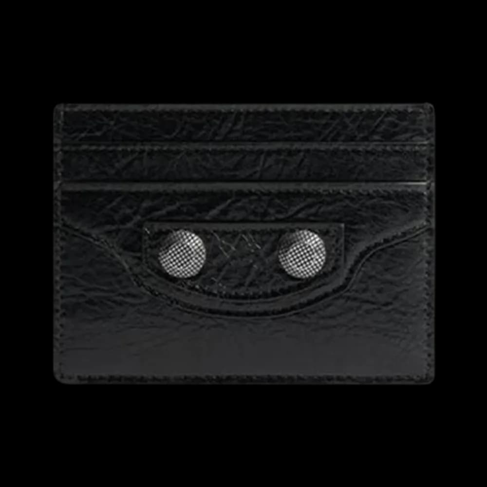 Balenciaga Le Cagole Men Card Holder Black